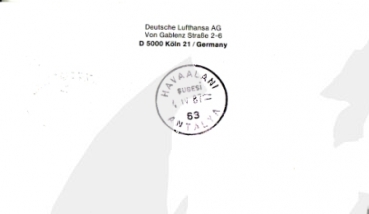 West Berlin 1987 96 004 ●